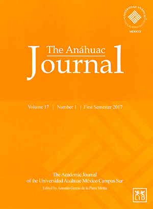 Vol. 17 Núm. 1 (2017): The Anáhuac Journal (First Semester 2017)