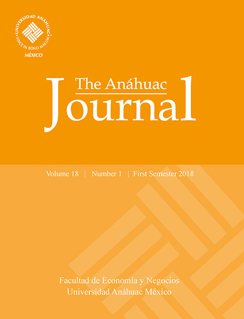 The Anáhuac Journal Vol 18 No. 1 (First Semester 2018)