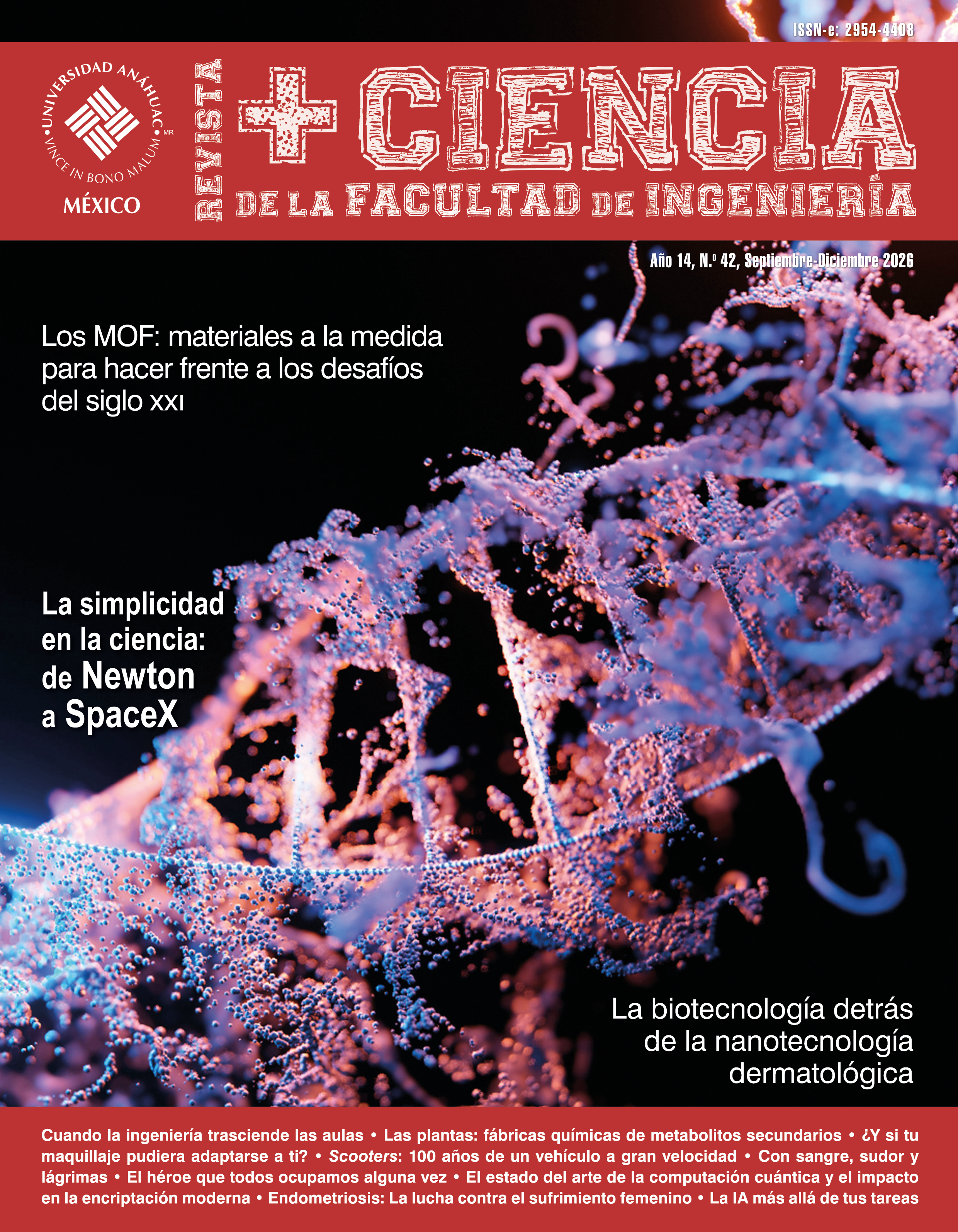 					Ver Núm. 42 (2026): Revista +Ciencia de la Facultad de Ingeniería
				